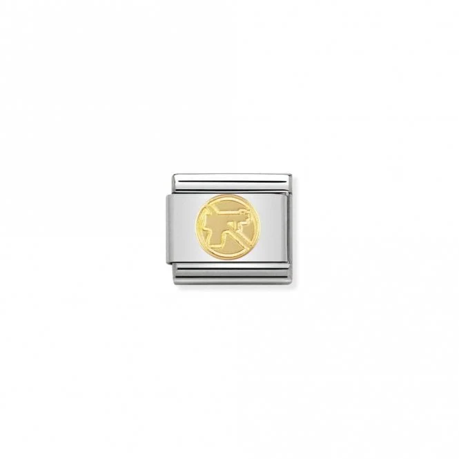 Classic Gold No War Peace Charms
