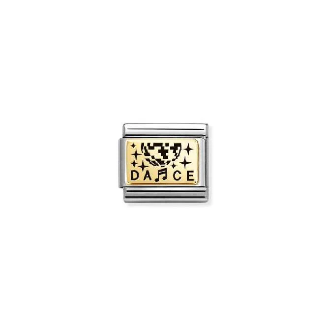 Classic Gold Strobe Ball Music Charms