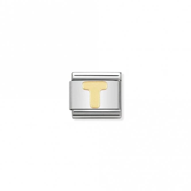 Classic Gold T Letter Charms