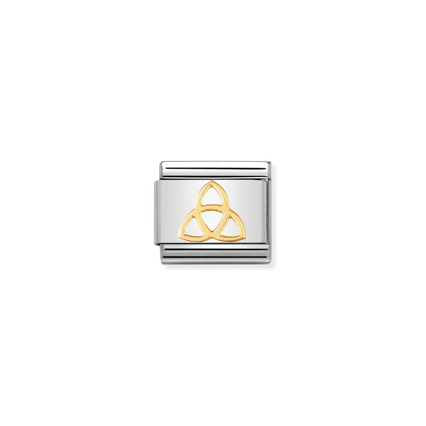 Classic Gold Trinity Knot Faith & Religion Charms