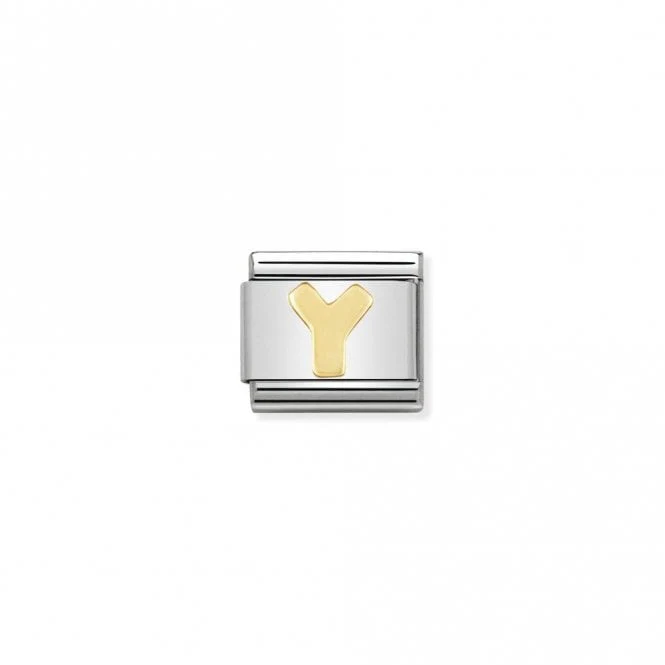 Classic Gold Y Letter Charms