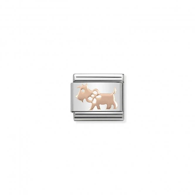 Classic Rose Gold Dog Animal Charms