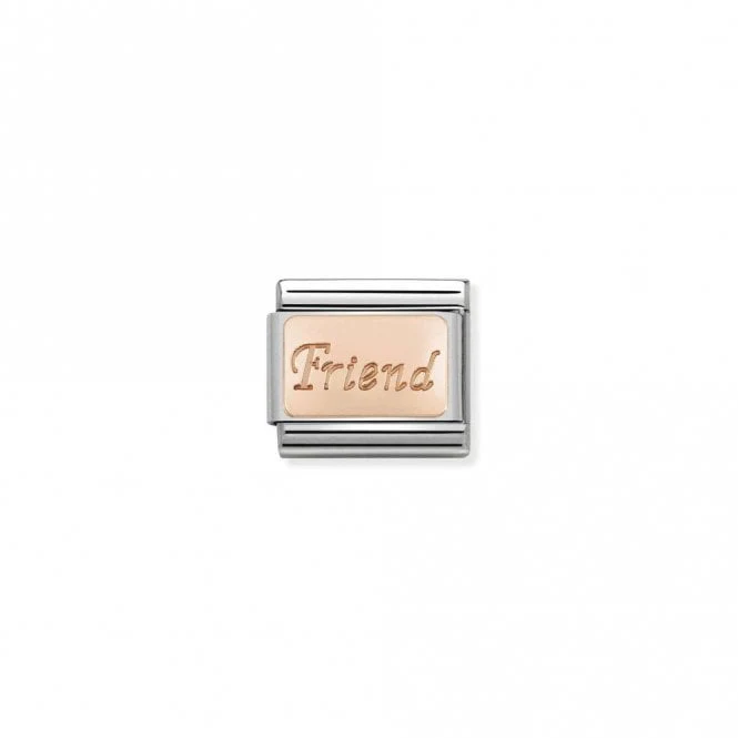 Classic Rose Gold Friend Friends & Family Charms