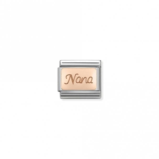 Classic Rose Gold Nana Friends & Family Charms