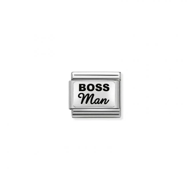 Classic Silver Boss Man Friends & Family Charms