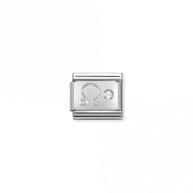 Classic Silver CZ Leo Zodiac Charms