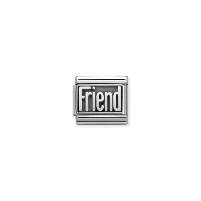 Classic Silver Friend Friends & Family Charms