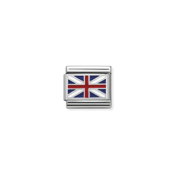 Classic Silver Great Britain - Union Jack Travel Charms