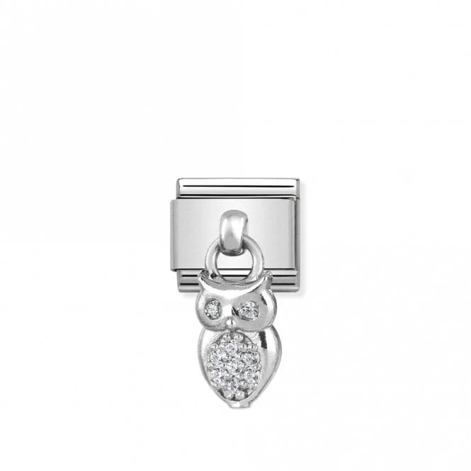 Classic Silver Owl Animal Charms