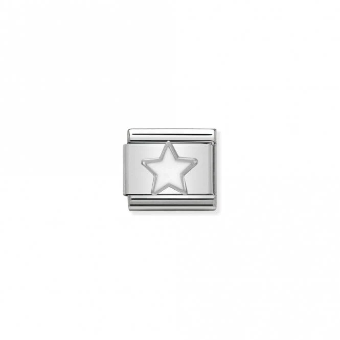 Classic Silver White Star Fairytale & Fantasy Charms