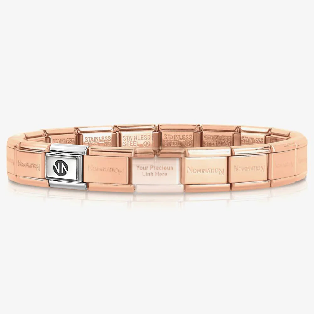 Rose Gold Charm Bracelet - Image 2