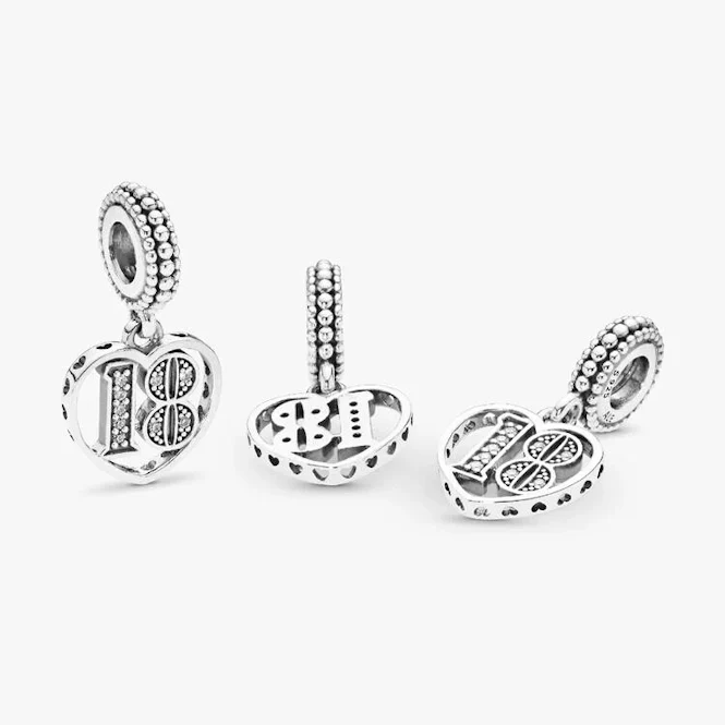18 Years of Love Dangle Charms - Image 3