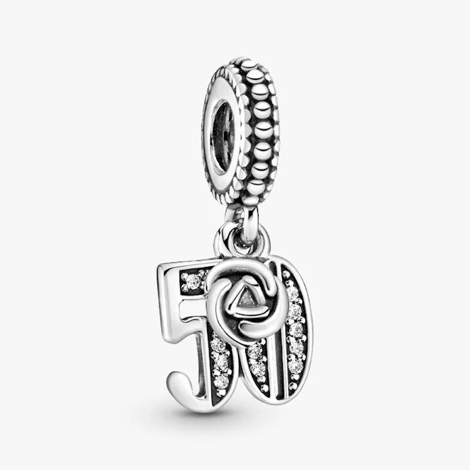50th Celebration Dangle Charms