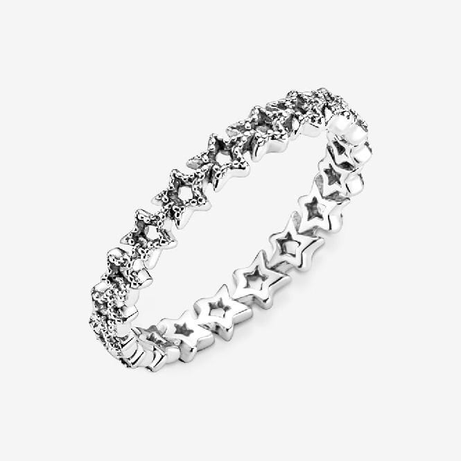 Band of Asymmetric Stars Ring, Size 60