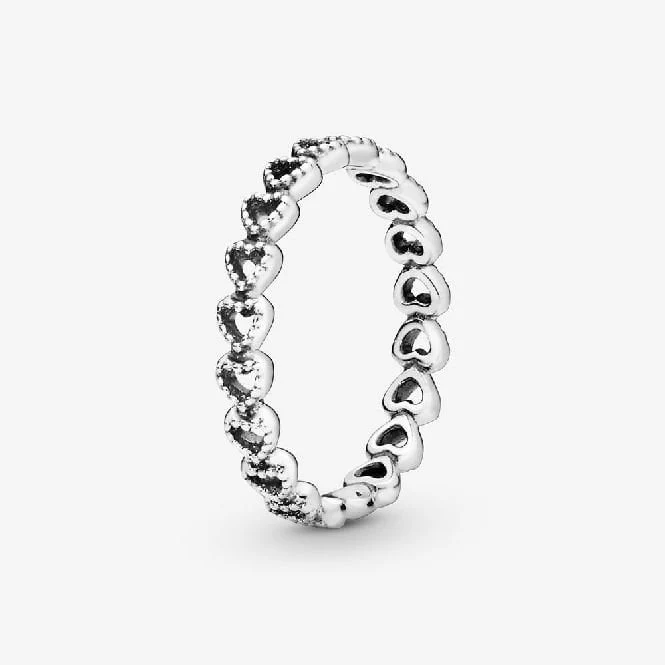 Band of Hearts Ring, Size 50