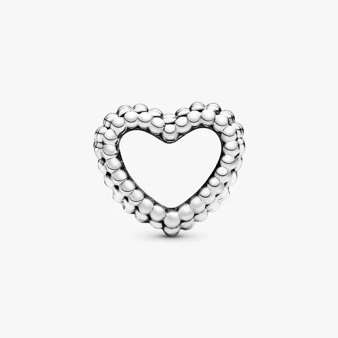 Beaded Open Heart Charms - Image 4