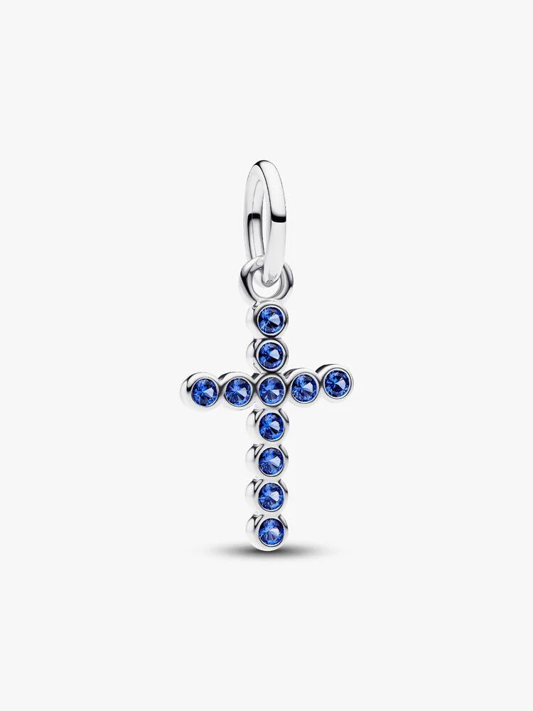 ME Blue Cross Dangle Charms