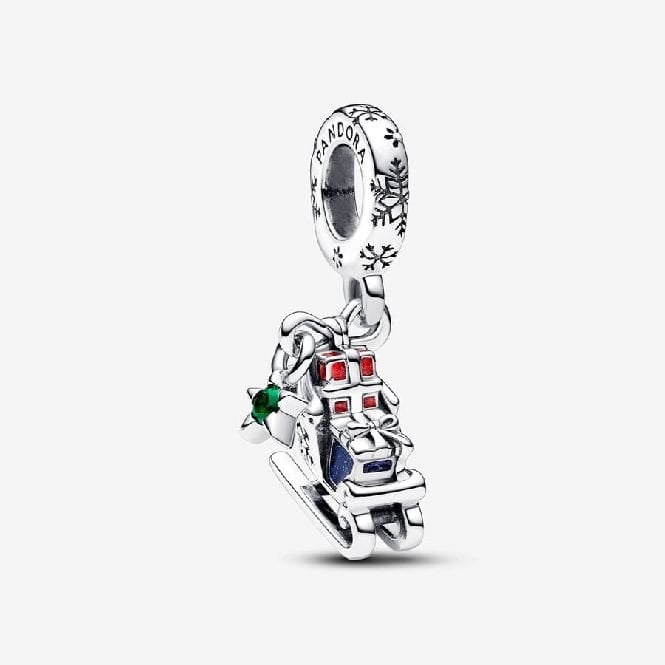 Christmas Sleigh 2023 Dangle Charms