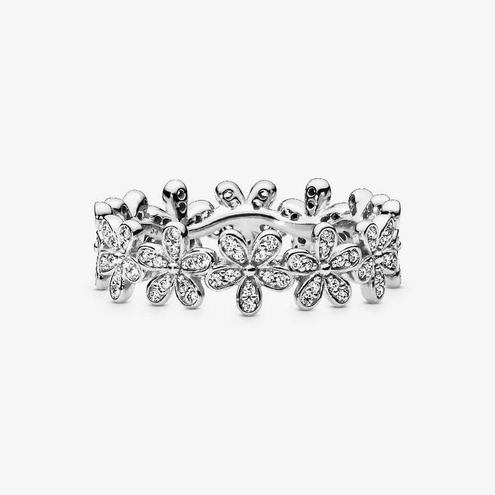 Daisy Flower Ring, Size 60 - Image 2
