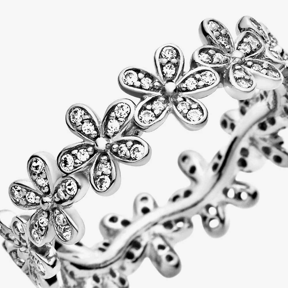 Daisy Flower Ring, Size 60 - Image 3