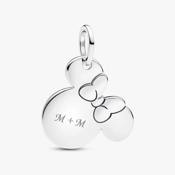 Disney Minnie Mouse Engravable Dangle Charms - Image 2