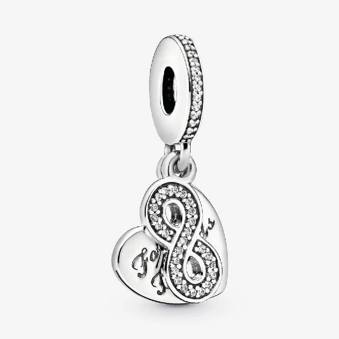 Forever Friends Heart Dangle Charms