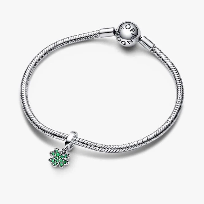 Four Leaf Clover Dangle Charms - Image 2