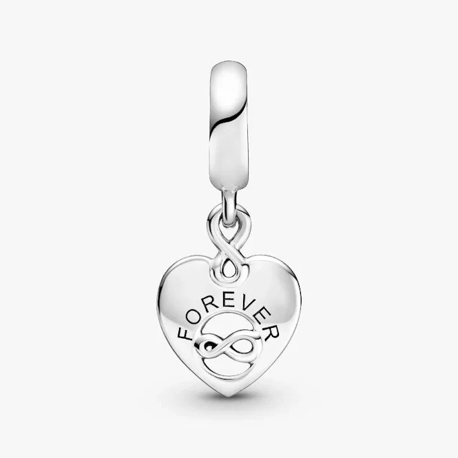 Friends Forever Heart Dangle Charms - Image 3