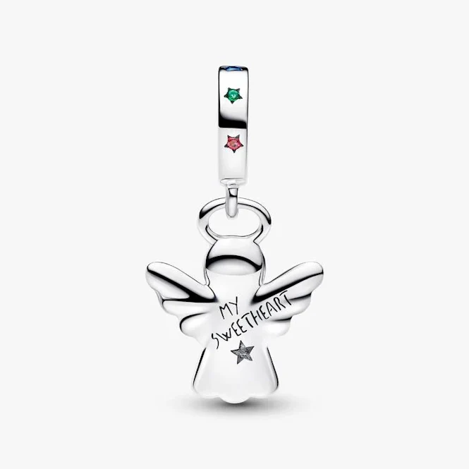 Gingerbread Angel Dangle Charms - Image 4
