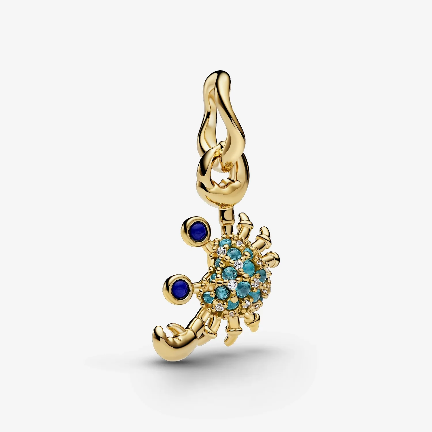 Gold Crab Dangle Charms