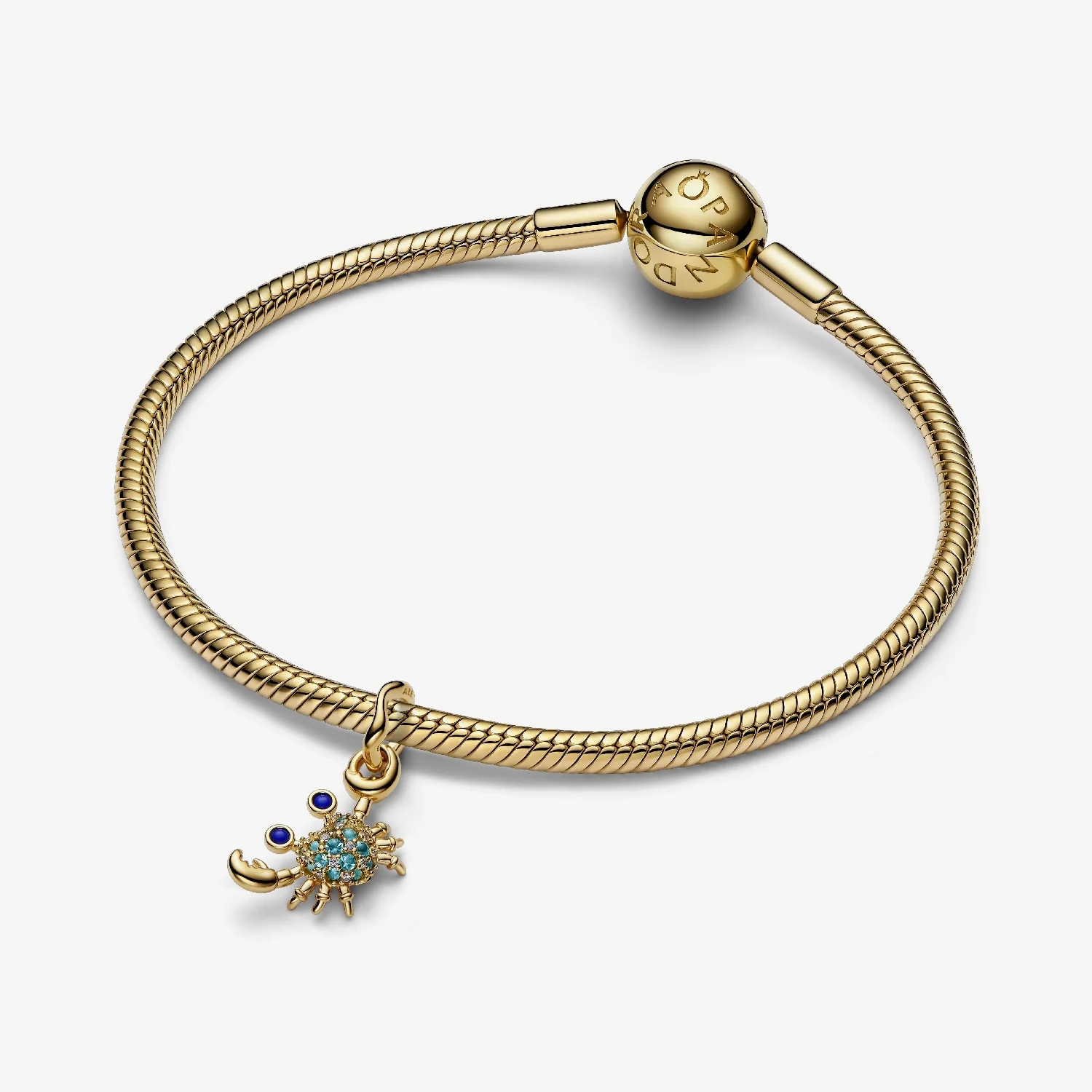 Gold Crab Dangle Charms - Image 2