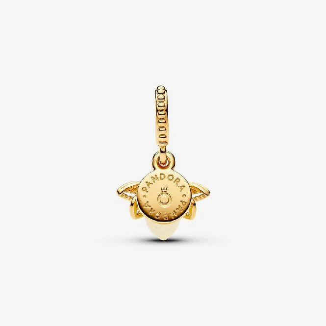 Gold Glow-in-the-dark Firefly Dangle Charms - Image 3
