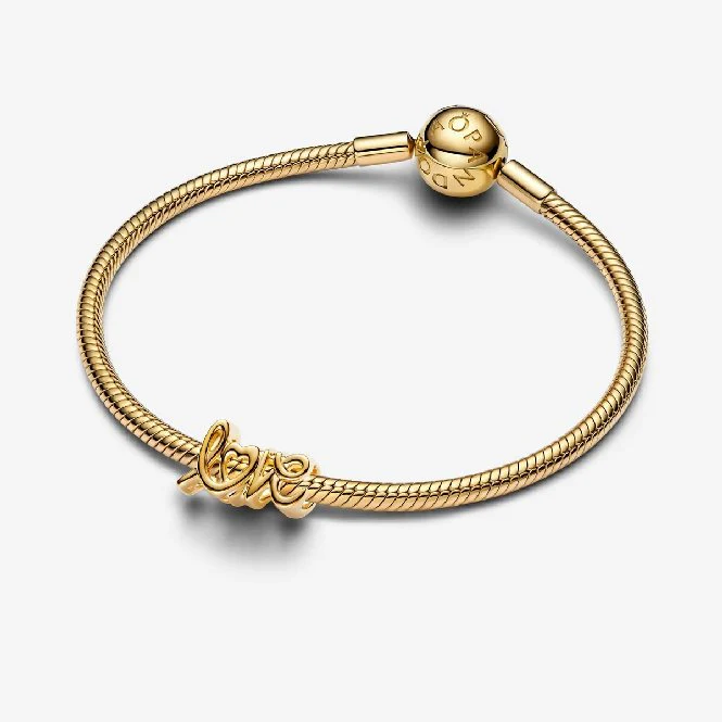 Gold Handwritten Love Charms - Image 2