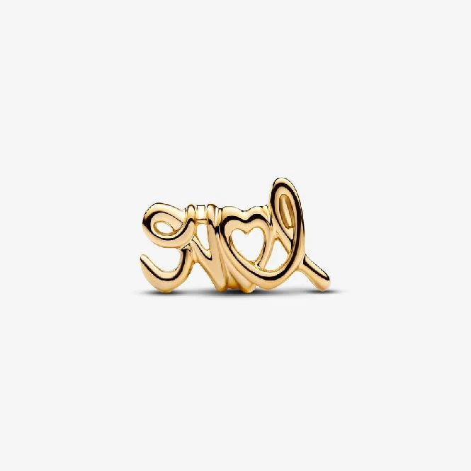 Gold Handwritten Love Charms - Image 3