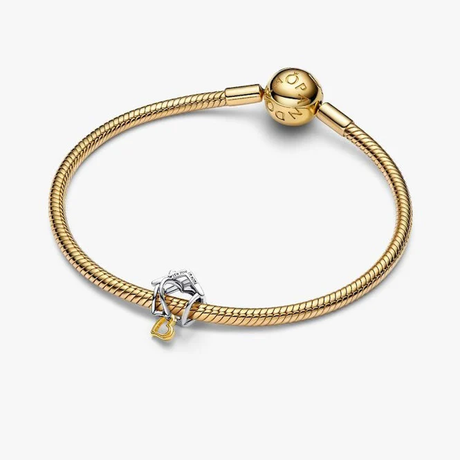 Gold Home & Heart Charms - Image 3
