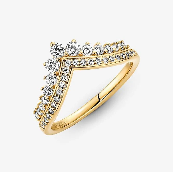 Gold Timeless Wish Tiara Ring, Size 50 - Image 3