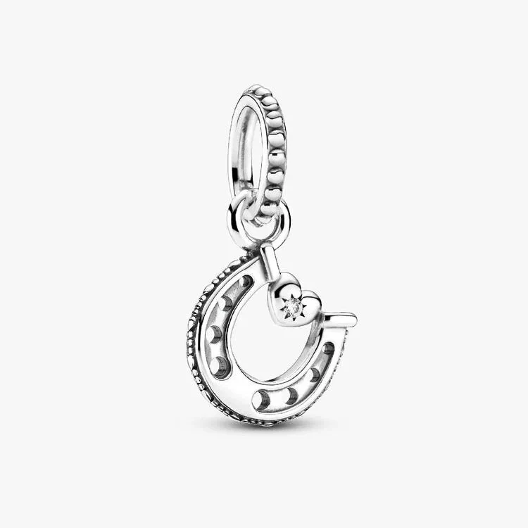 Good Luck Horseshoe Dangle Charms
