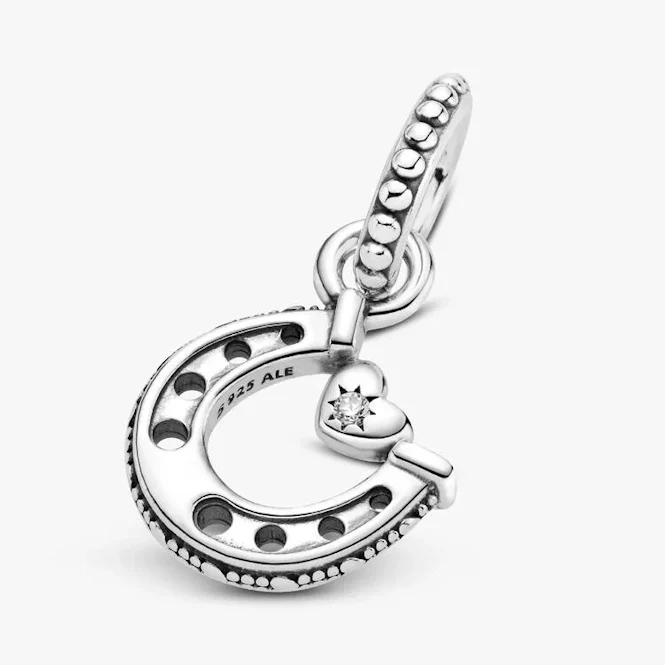 Good Luck Horseshoe Dangle Charms - Image 2