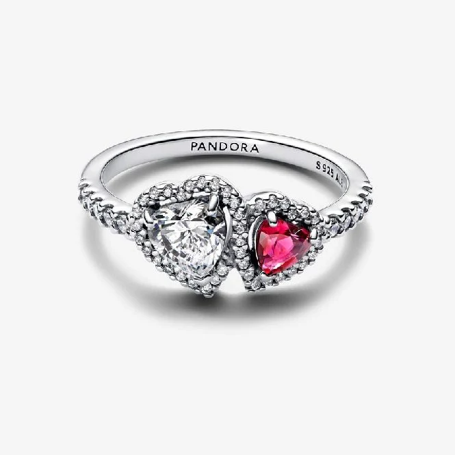 Halo Hearts Ring, Size 60 - Image 2