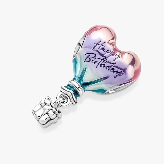 Happy Birthday Hot Air Balloon Charms - Image 3