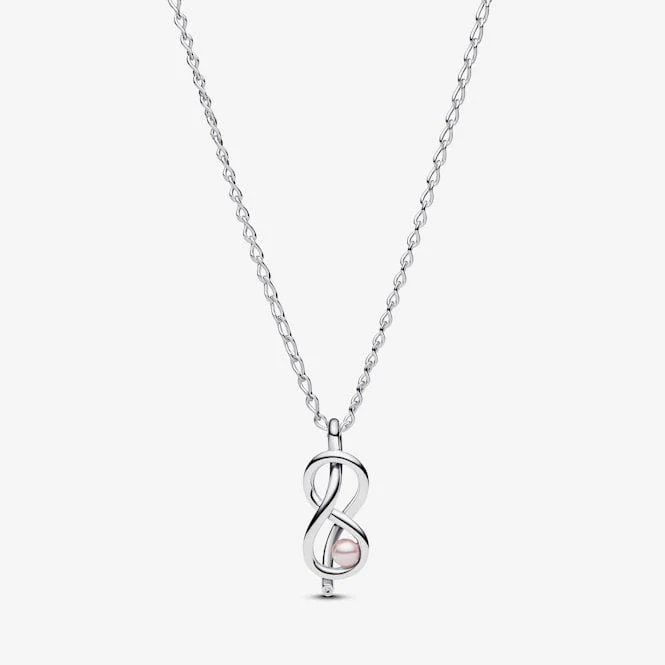 Infinity Knot Collier Necklace, 50cm