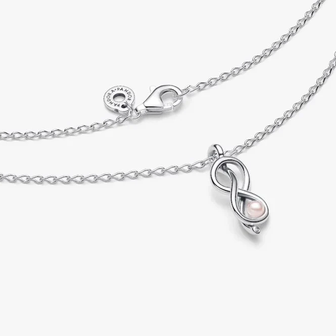 Infinity Knot Collier Necklace, 50cm - Image 2