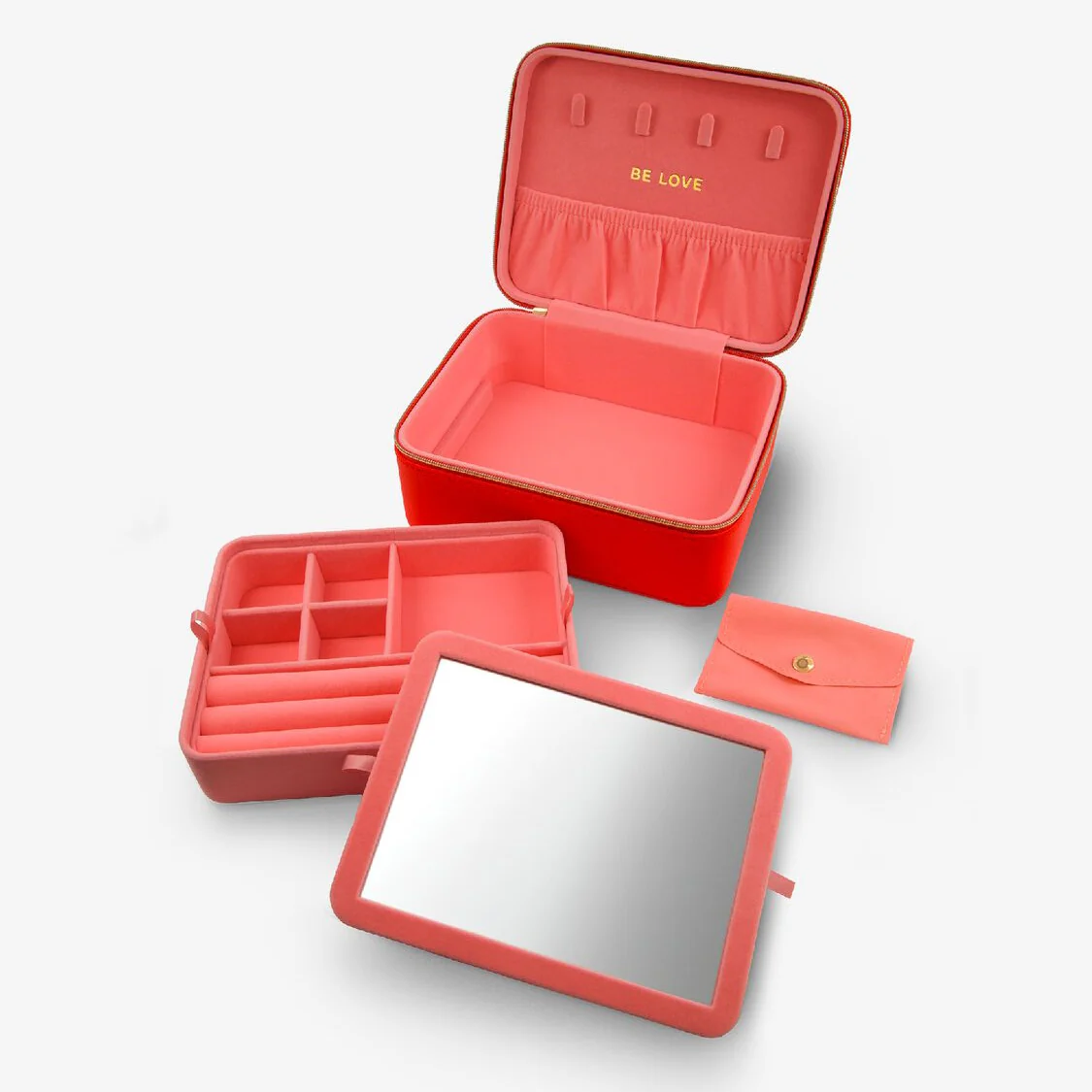 Red Jewellery Box - Image 3