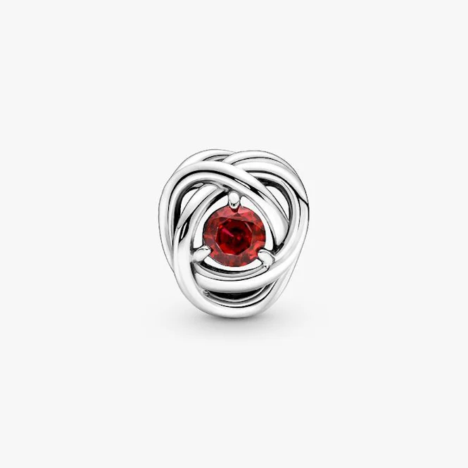 July Birthstone Eternity Circle Charms - Image 3