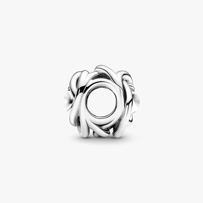 June Birthstone Eternity Circle Charms - Image 2