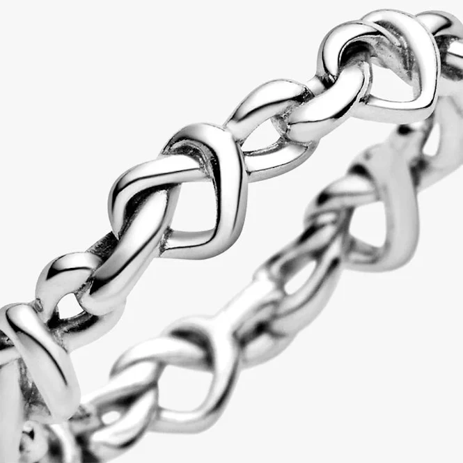 Knotted Hearts Ring, Size 48 - Image 4