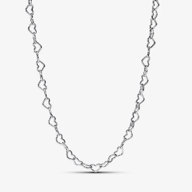 Linked Hearts Collier Necklace, 45cm