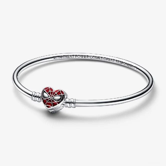 Marvel Spider-Man Mask Clasp Bangle, 17cm