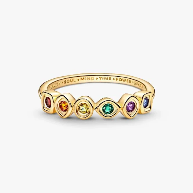 Marvel The Avengers Infinity Stones Ring, Size 52 - Image 4
