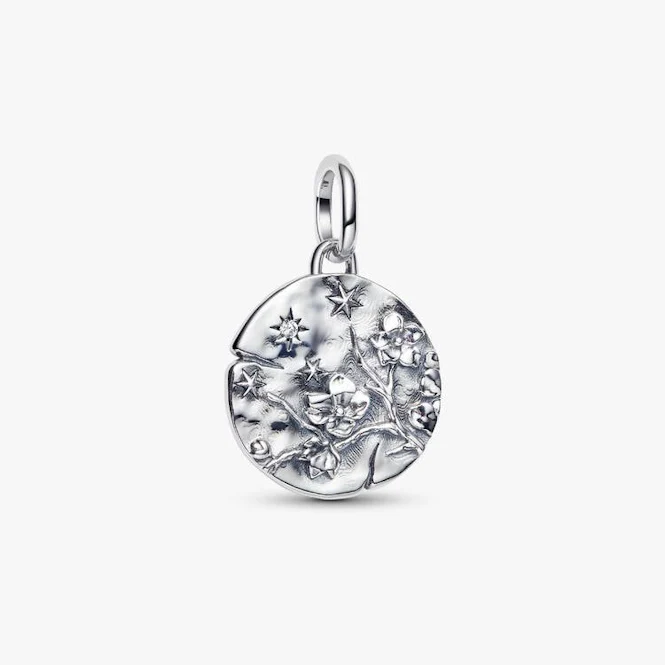 ME Cherry Blossom Medallion Charms